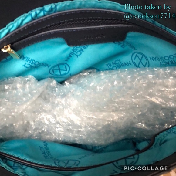 1leftBoutique-Tracy Negoshian navy crossbody-Chris - Picture 3 of 8